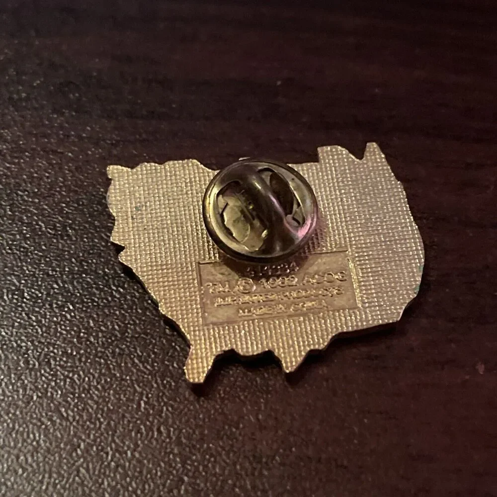 1996 Atlanta‎ Olympics Team USA American Outline Lapel Hat Pin